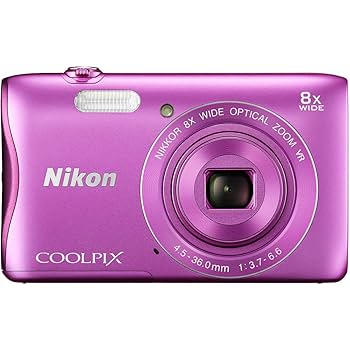 Amazon.com : Nikon COOLPIX S3700 Digital Camera with 8x